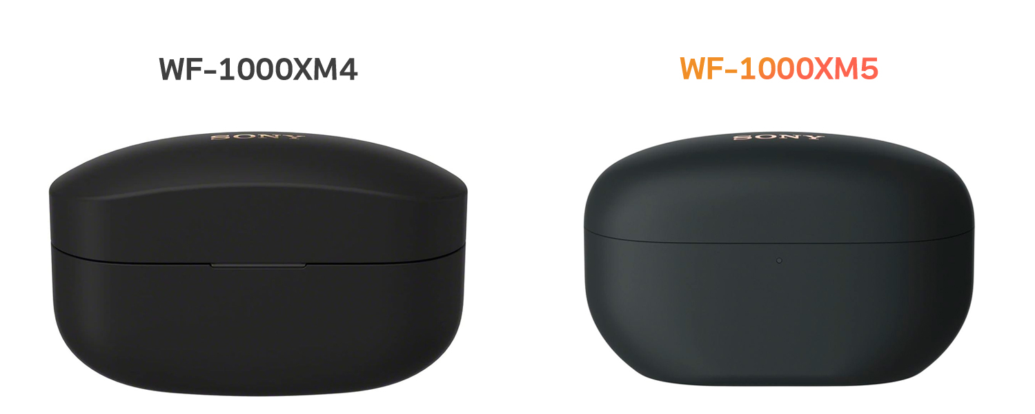 WF-1000XM5　WF-1000XM4　比較