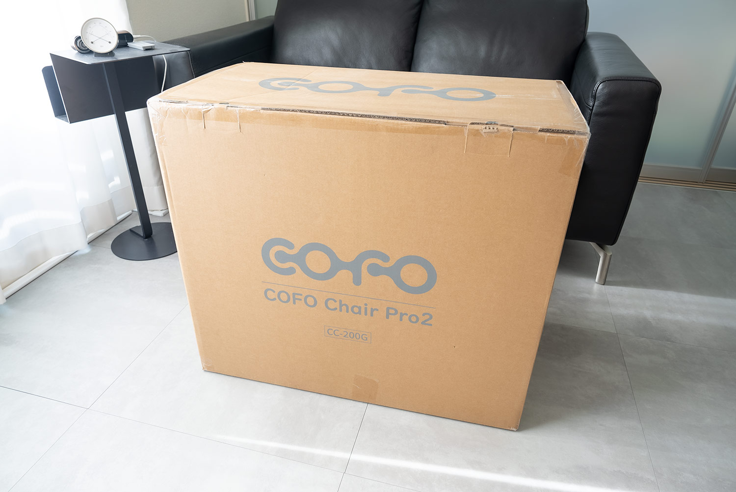 COFO Chair Pro 2の輸送箱