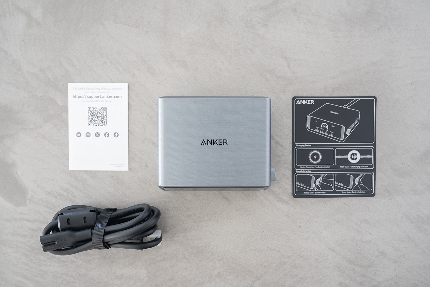 Anker Prime Charger (250W, 6 Ports, GaN)開封&外観レビュー