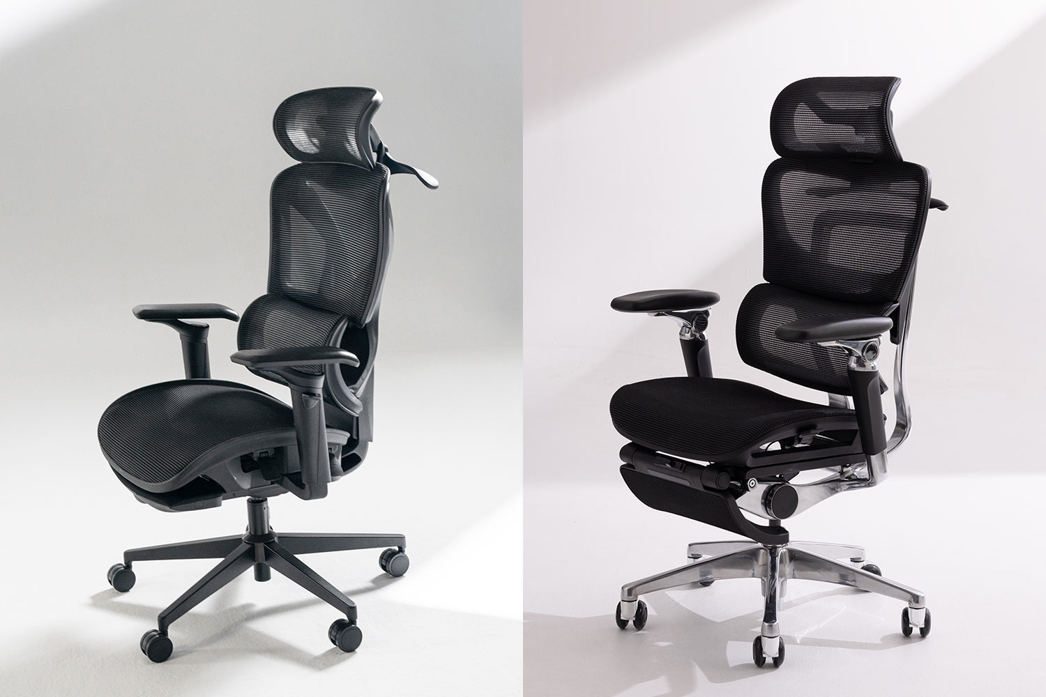 COFO Chair Premium 2とCOFO Chair Pro 2のデザイン比較