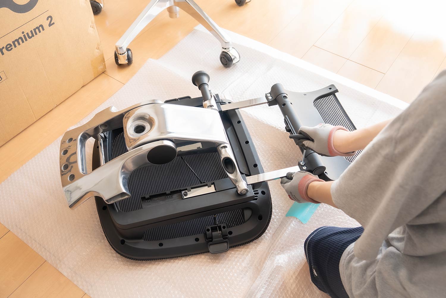 COFO Chair Premium 2の開封と組み立て～完成まで