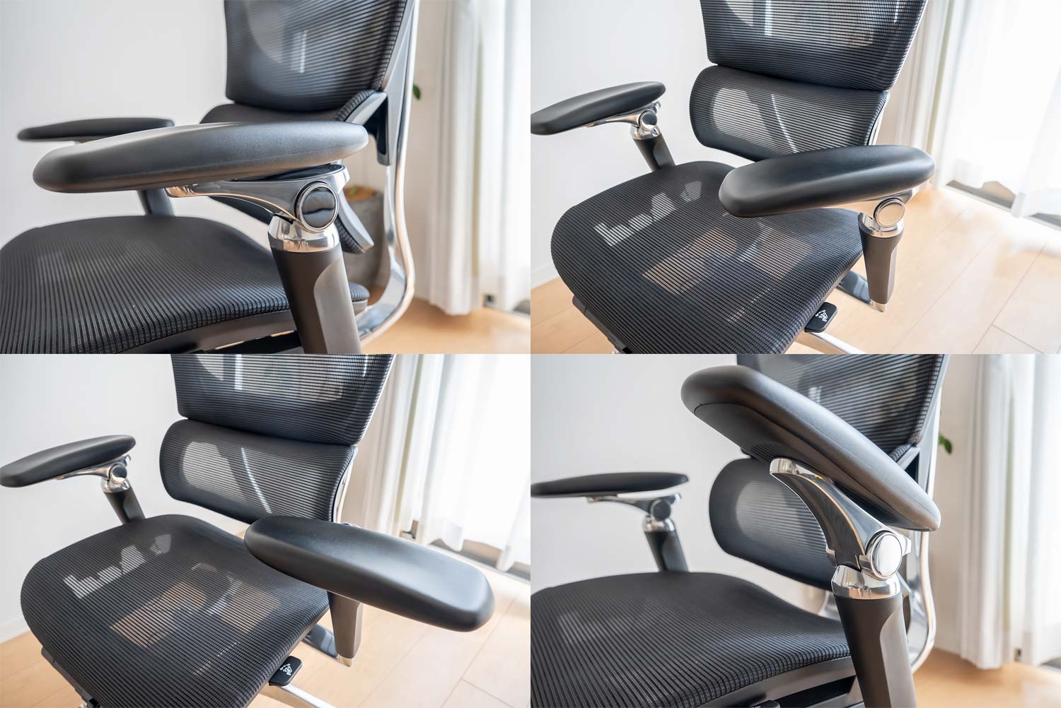 COFO Chair Premium 2の主な調整機能　アームレスト
