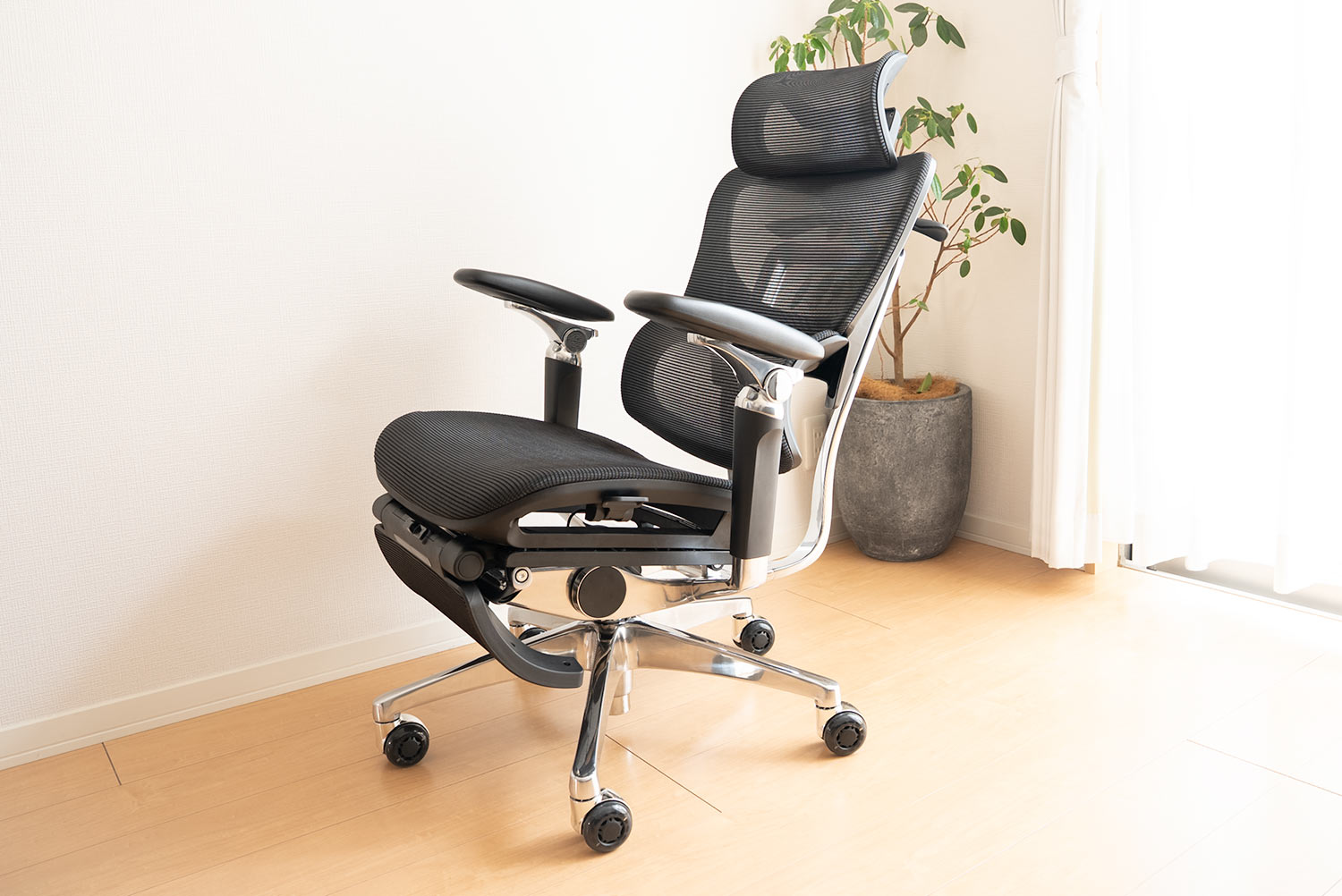 COFO Chair Premium 2を実際使ってみたレビュー　リクライニング