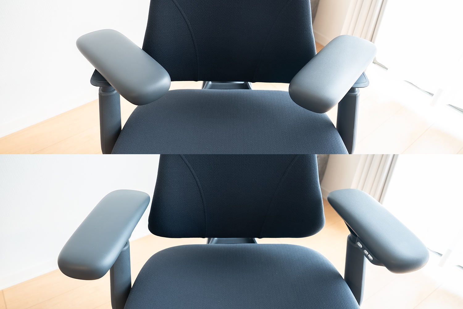 LiberNovo Omniの調節範囲