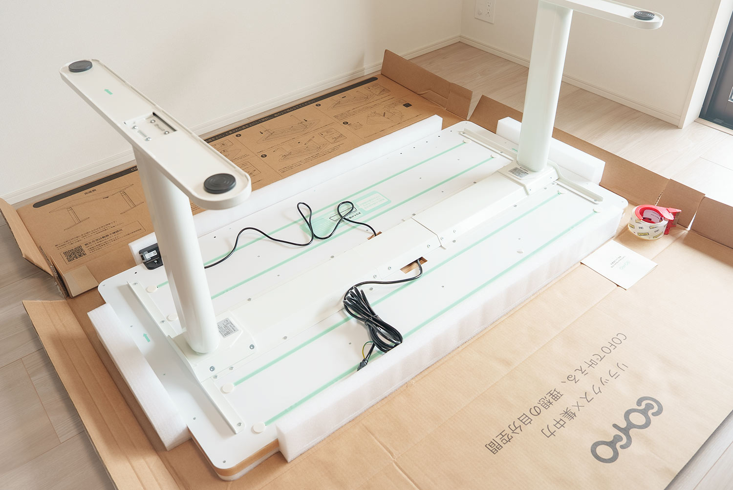 COFO Desk Studio_組み立て方